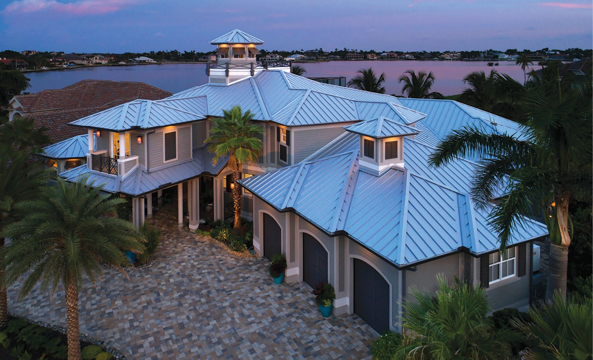 Marco Island Living With Metal Roof