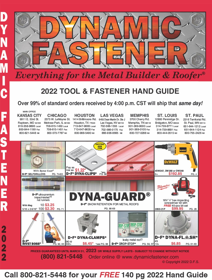 2022 Tool & Fastener Hand Guide Released