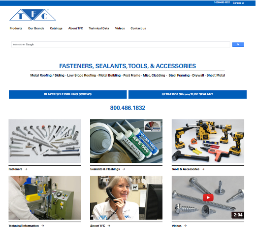 <strong>Triangle Fastener Corp. Launches New Website</strong>