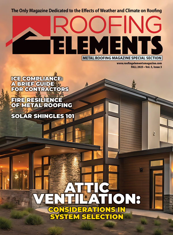 Roofing Elements Fall 2025